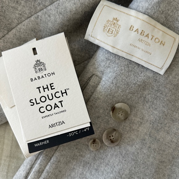 The Slouch™ Coat - Soft Wool Cashmere - Picture 6 of 10